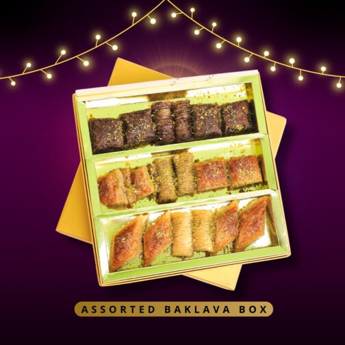 Authentic Turkish Assorted baklava box