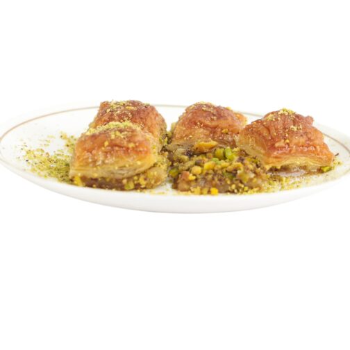 Authentic Turkish Pistachio Square Baklava Box