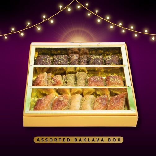 Authentic Turkish Assorted baklava box