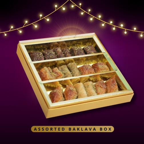 Authentic Turkish Assorted baklava box