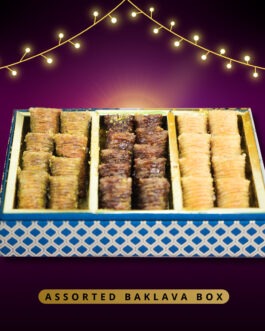 Authentic Turkish Assorted Cashew Baklava Box