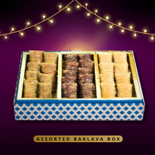 Authentic Turkish Assorted Cashew Baklava Box