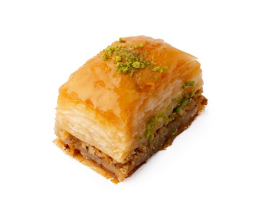 Authentic Turkish Pistachio Square Baklava Box - Image 2